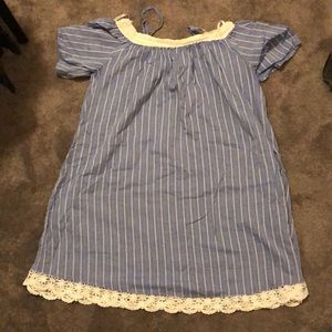 Cold shoulder dress!